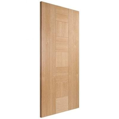 Oak Catalonia Flush Pre-Finished Internal Door - All Sizes - LPD Doors Doors