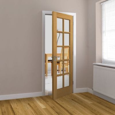 Gisburn Oak Pre Finished Internal Door - All Sizes - JB Kind