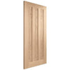 Oak Idaho Panelled Pre-Finished Internal Door - All Sizes