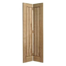 Load image into Gallery viewer, LPD Oak Mexicano Bi-Fold Pre-Finished Internal Door - All Sizes - LPD Doors Doors
