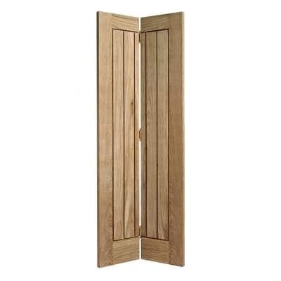 LPD Oak Mexicano Bi-Fold Pre-Finished Internal Door - All Sizes - LPD Doors Doors