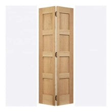 Load image into Gallery viewer, LPD Oak Shaker 4 Panel Bi-Folding Un-Finished Internal Door - All Sizes - LPD Doors Doors
