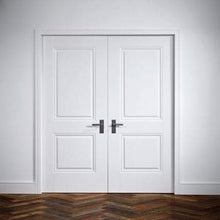 Load image into Gallery viewer, Arnhem White Primed 2 Panel Interior Fire Door FD30 - All Sizes - LPD Doors Doors
