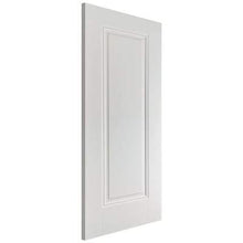 Load image into Gallery viewer, Eindhoven White Primed 1 Panel Interior Fire Door FD30 - All Sizes - LPD Doors Doors
