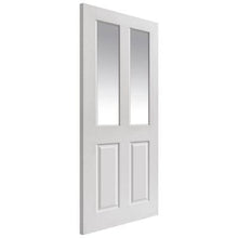 Load image into Gallery viewer, Canterbury 2 Light Panel Glazed White Primed Internal Door - All Sizes - JB Kind
