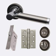 Load image into Gallery viewer, Polaris Polished Chrome/Black Chrome Handle Hardware Pack - LPD Doors Doors

