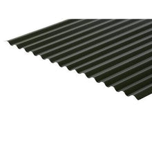 Load image into Gallery viewer, Cladco Corrugated 13/3 Profile Polyester Paint Coated 0.7mm Metal Roof Sheet Juniper Green - All Sizes - Cladco
