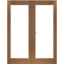 Load image into Gallery viewer, La Porte French Door External Hardwood Set (Chrome Hardware) - XL Joinery
