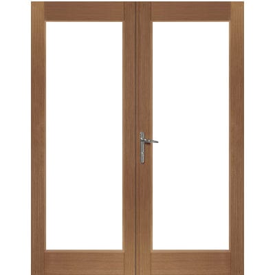 La Porte French Door External Hardwood Set (Chrome Hardware) - XL Joinery