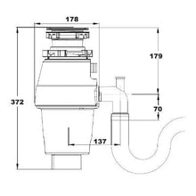 Load image into Gallery viewer, Reginox RD60 0.55hp Waste Disposal Unit - Reginox
