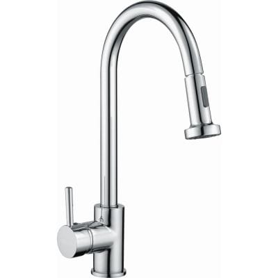 Reginox Marta Single Lever Pull Out Spray Kitchen Tap - Reginox