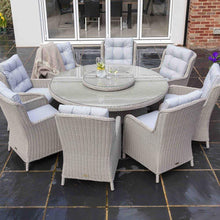Load image into Gallery viewer, Astor 8 Seater Round Dining Set
