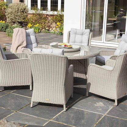 Astor 6 Seater Round Dining Set