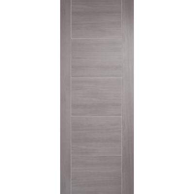 Vancouver Light Grey Laminated 5 Panel Interior Door - All Sizes - LPD Doors Doors