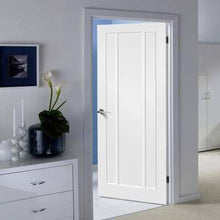 Load image into Gallery viewer, Lincoln White Primed 3 Panel Interior Fire Door FD30 - All Sizes - LPD Doors Doors
