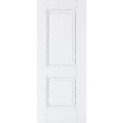 Arnhem White Grain Primed 2 Panel Interior Door - All Sizes - LPD Doors Doors