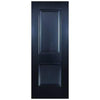 Arnhem Black Primed 2 Panel Interior Door - All Sizes