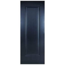 Load image into Gallery viewer, Eindhoven Black Primed 1 Panel Interior Fire Door FD30 - All Sizes - LPD Doors Doors
