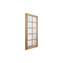 Load image into Gallery viewer, Oak SA 10 Glazed Clear Light Panels Un-Finished Internal Door - All Sizes - LPD Doors Doors
