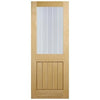 LPD Oak Mexicano Half Light Pre-Finished Internal Door - Shop Online