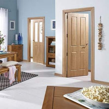 Load image into Gallery viewer, Oak Regency 4 Panel Un-Finished Internal Door - All Sizes - LPD Doors Doors
