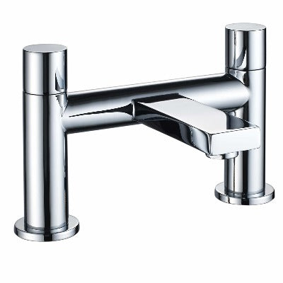 Mode Chrome Bath Filler - Aqua