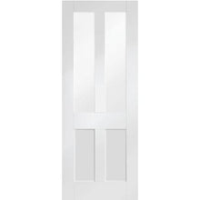 Load image into Gallery viewer, Malton Shaker Internal White Primed Door with Clear Glass - XL Joinery
