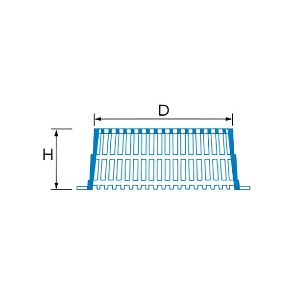 Flat Flange Outlet Leaf Guard