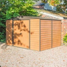 Load image into Gallery viewer, Woodvale Metal Apex Shed - All Sizes - Rowlinson Outdoor &amp; Garden

