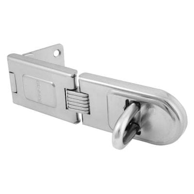 Master Lock Wrought Steel Hinged Hasp