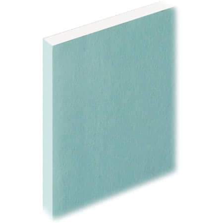 12.5mm Knauf Moisture Panel Plasterboard Tapered Edge - 2.4m x 1.2m