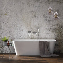 Load image into Gallery viewer, Mono Back to Wall Luxury Freestanding Bath - 1700mm x 800mm - Aqua

