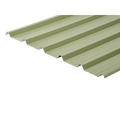 Cladco 32/1000 Box Profile PVC Plastisol Coated 0.7mm Metal Roof Sheet ...