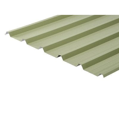 Cladco 32/1000 Box Profile PVC Plastisol Coated 0.7mm Metal Roof Sheet (Moorland Green) - All Sizes - Cladco