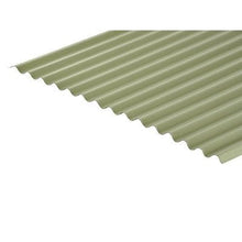 Load image into Gallery viewer, Cladco Corrugated 13/3 Profile PVC Plastisol Coated 0.7mm Metal Roof Sheet (Moorland Green) - All Sizes - Cladco
