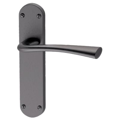 Neva MSB Lever / Latch Plate Fire Door Handle Pack - XL Joinery