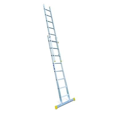 LytePro Double Section Extension Tread Ladder - All Sizes - Lyte Ladders Tools & Workwear