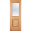 Oak Arnhem 1 Light Glazed Pre-Finished Internal Door - All Sizes