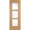 Oak Inlay 3 Light Panel Pre-Finished Internal Door - All Sizes