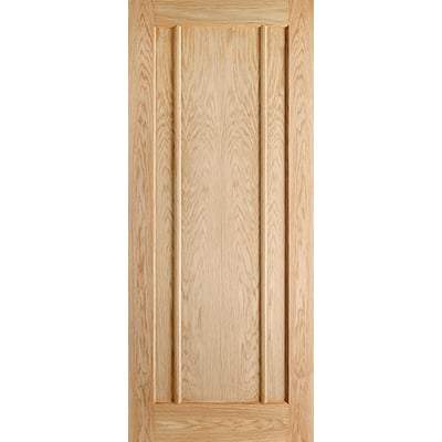 Oak Lincoln Panelled Pre-Finished Internal Door - All Sizes - LPD Doors Doors