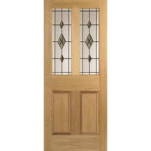 Load image into Gallery viewer, Oak Malton Smoked ABE Lead Glass Pack - All Sizes - LPD Doors Doors
