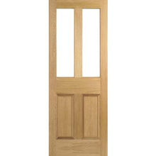 Load image into Gallery viewer, Oak Malton 2 Unglazed Light Panels Un-Finished Internal Door - All Sizes - LPD Doors Doors
