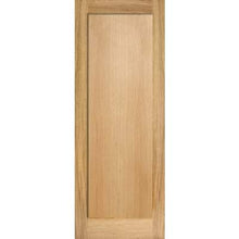 Load image into Gallery viewer, Oak Pattern 10 - 1 Panel Un-Finished Internal Fire Door FD30 - All Sizes - LPD Doors Doors
