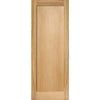 LPD Oak Pattern 10 - 1 Panel Un-Finished Internal Fire Door FD30