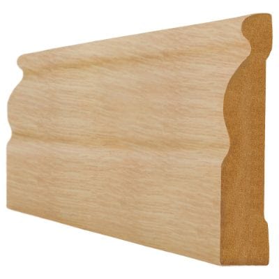 LPD Oak Veneered Ogee Skirting - All Sizes - LPD