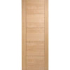 Oak Vancouver 5 Panel Pre-Finished Solid Internal Door - All Sizes