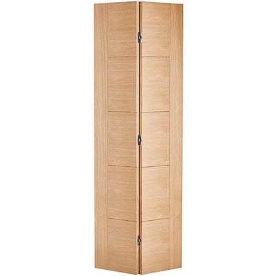 LPD Oak Vancouver Bi-Fold Pre-Finished Internal Door - All Sizes - LPD Doors Doors