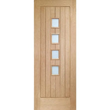 Load image into Gallery viewer, Suffolk Original 4 Light Unfinished Internal Door with Obscure Glass - XL Joinery
