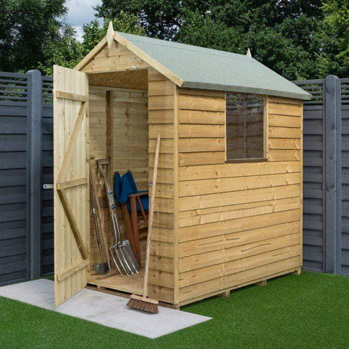 Overlap Shed Pressure Treated - All Sizes - Rowlinson Sheds