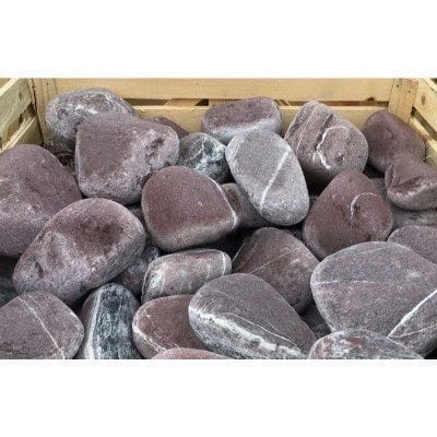 200mm x 300mm - Red Laguna Boulders - 850kg Bag - Build4less